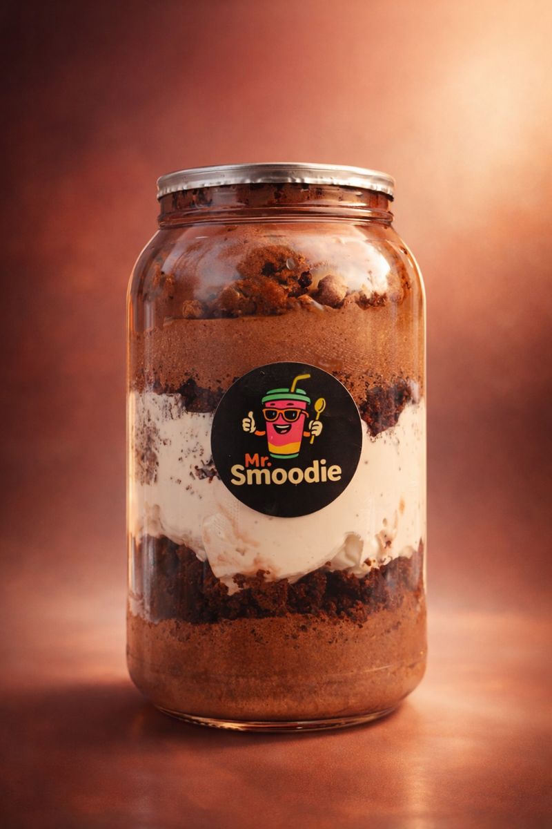 Chocolate Brownie Cake in Can by Mr. Smoodie Sambhajinagar